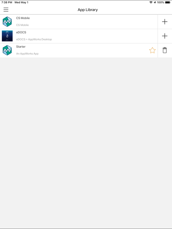 Screenshot #5 pour OpenText AppWorks CE