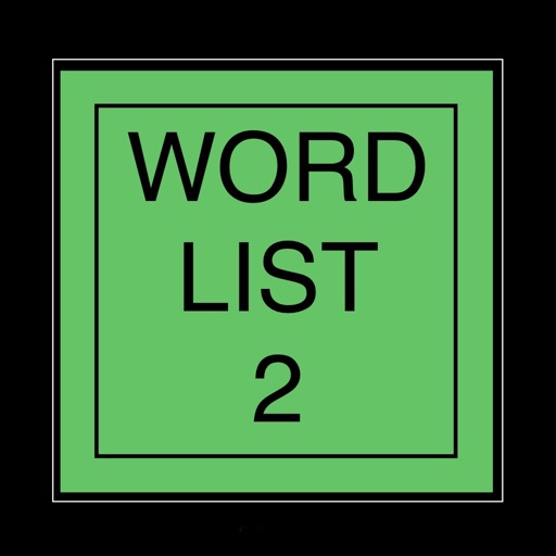 Word List 2 icon