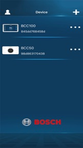 Bosch Connected Control screenshot
