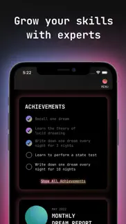 shape: lucid dream journal iphone screenshot 3