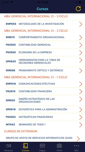 PUCP Móvil screenshot 2