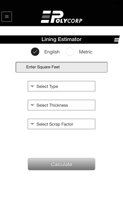 Screenshot 4 of Polycorp Material Calculator App