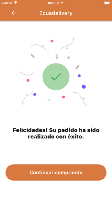 Ecuadelivery Screenshot