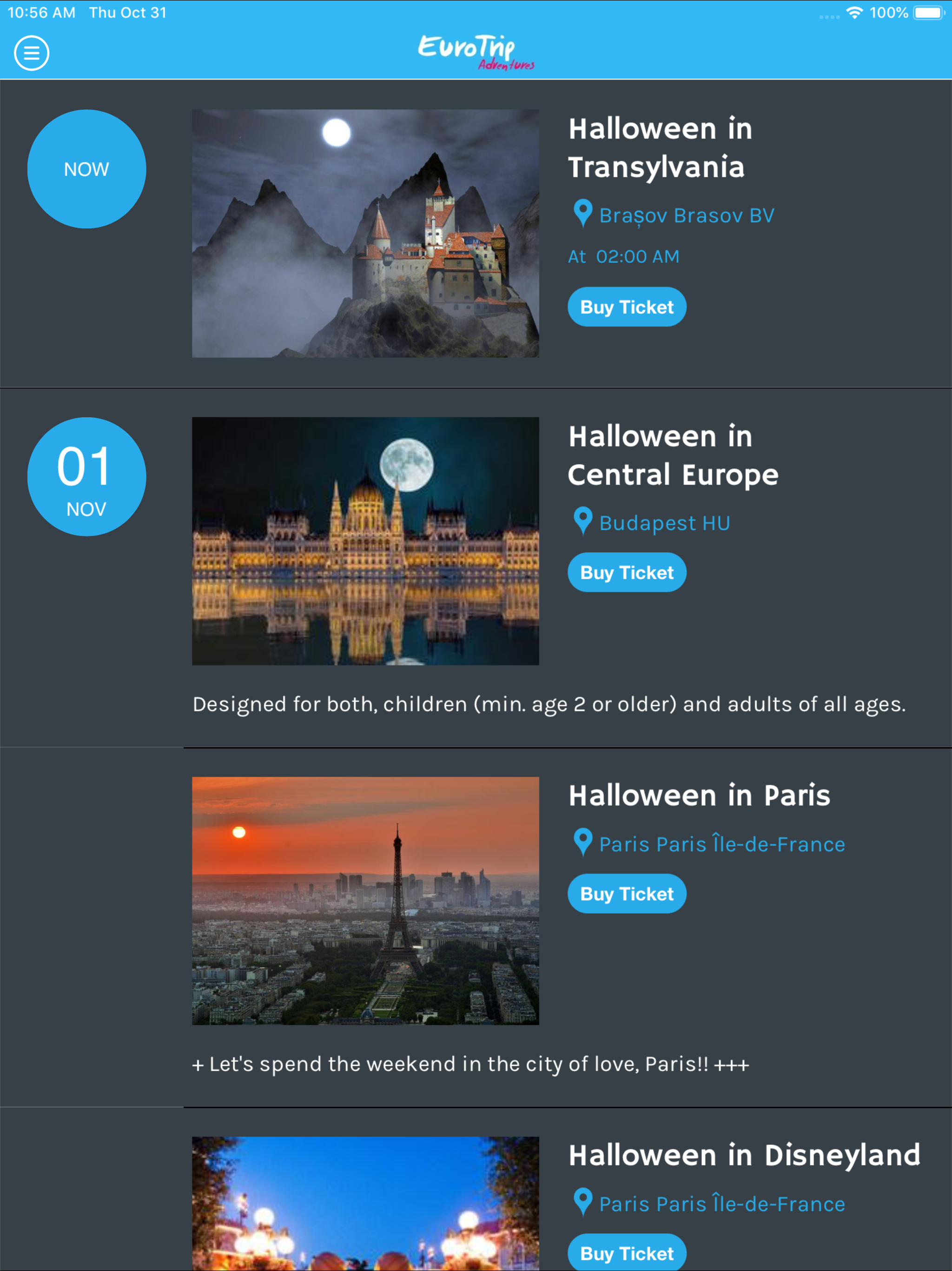 EuroTrip Adventures screenshot 11