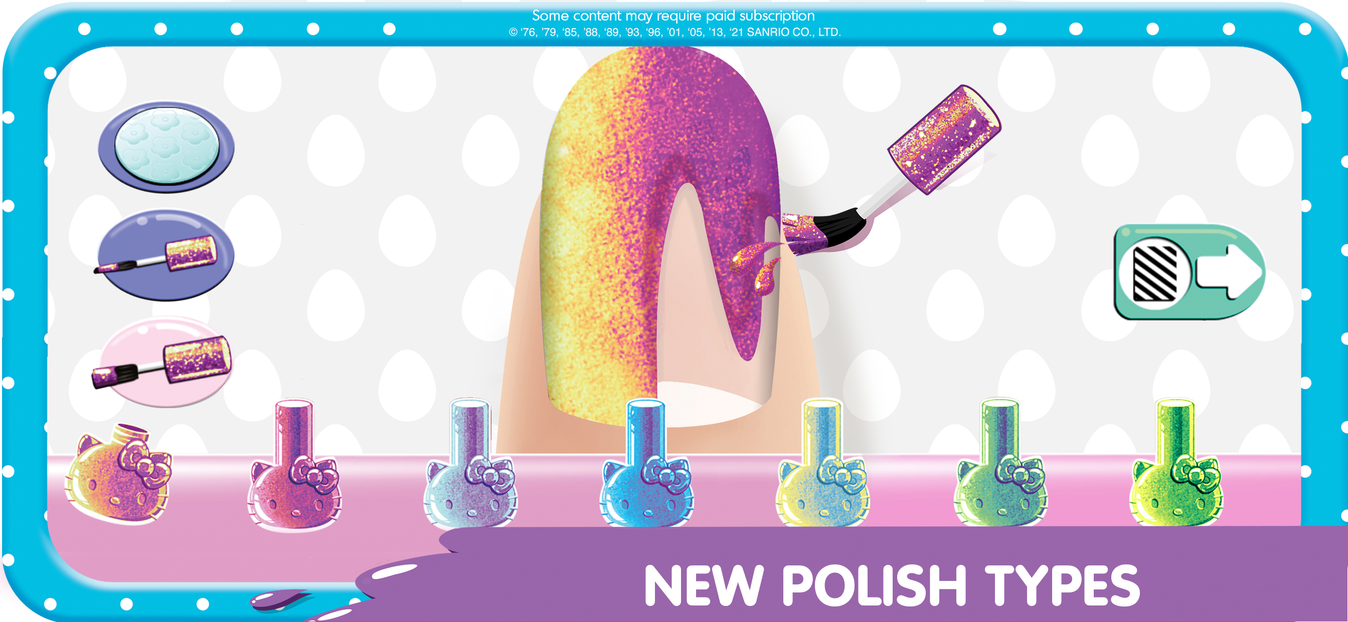 Hello Kitty Nail Salon