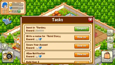 Hotel Story: Resort Simulation