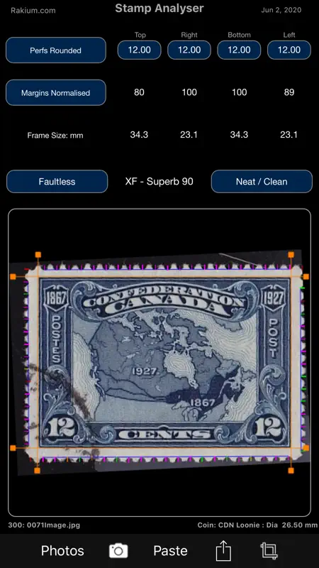 Stamp Analyser screenshot 2 of 5