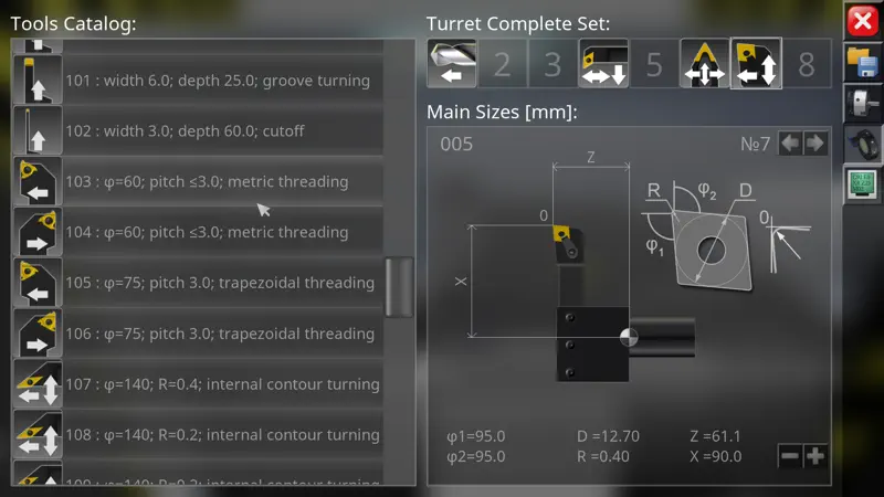 CNC Lathe Simulator screenshot 8 of 10
