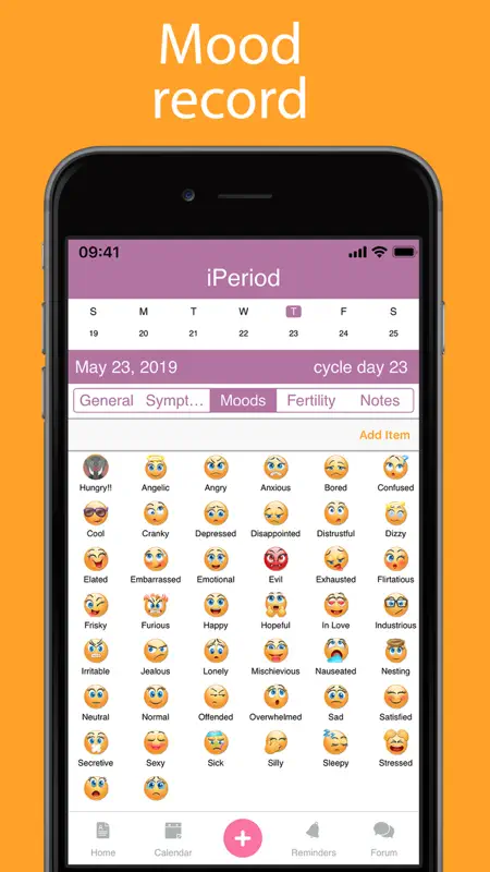 iPeriod Period Tracker + screenshot 6 of 10