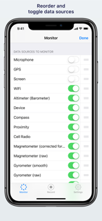 Gathered: Sensors and Metadata screenshot 5