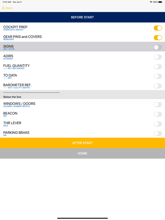 Screenshot #6 pour A340 Checklist