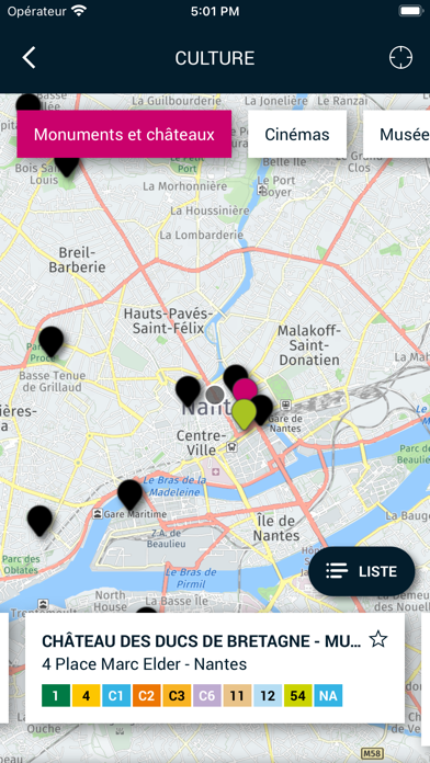 Nantes Métropole dans ma poche Screenshot