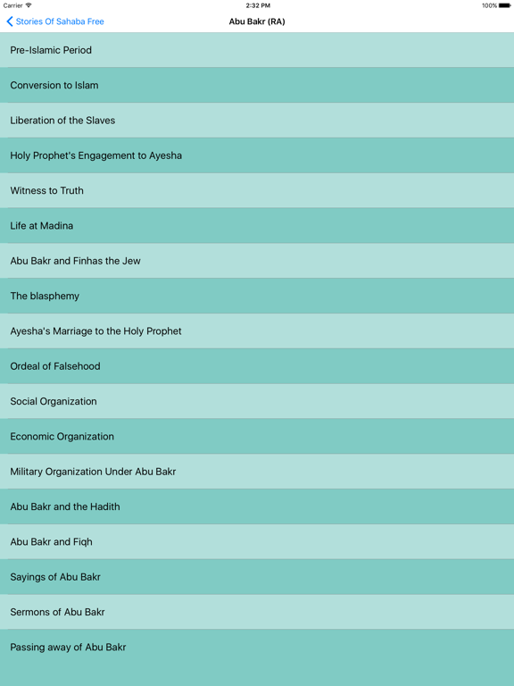 Stories of Sahaba - Companions iPad screenshot