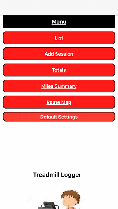 Treadmill Logger Screenshot 2 of 9