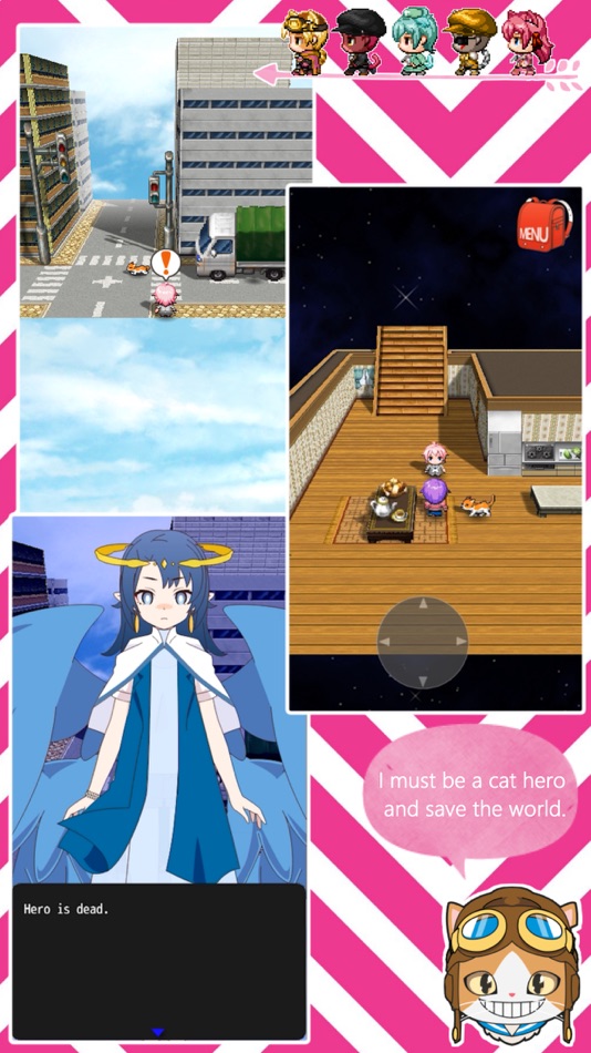 #6. Nyan Quest: Cat Hero RPG (iOS) By: yoo sang jun