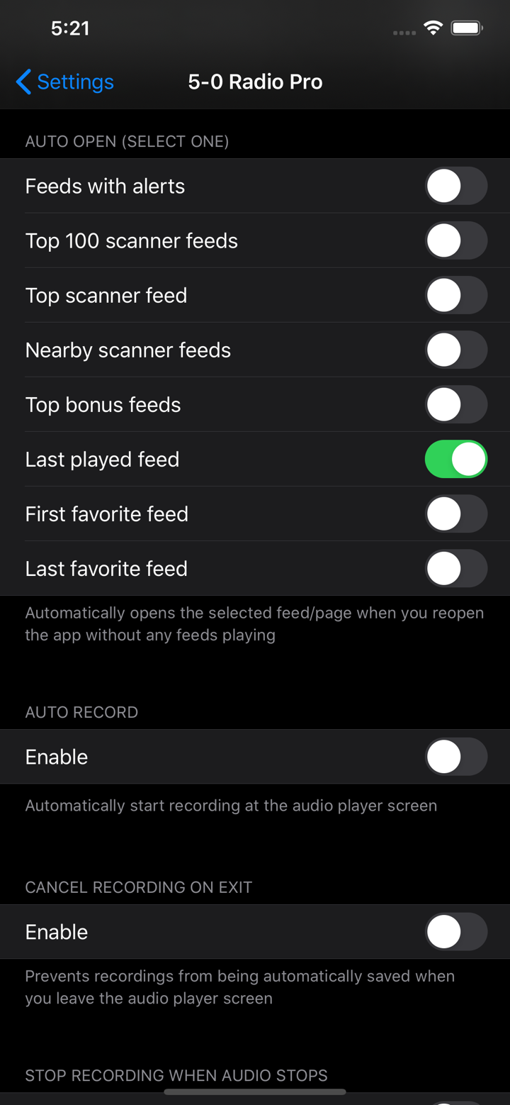 5-0 Radio Pro Police Scanner screenshot 5