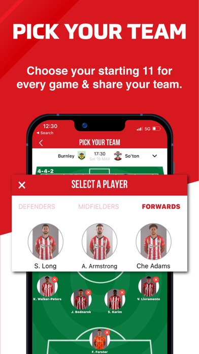 Saints1885 - Live Scores Screenshot