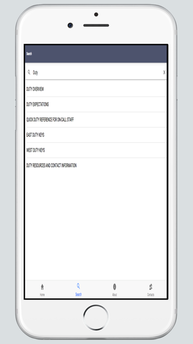 Screenshot #3 pour UHD A-Z Response Protocols