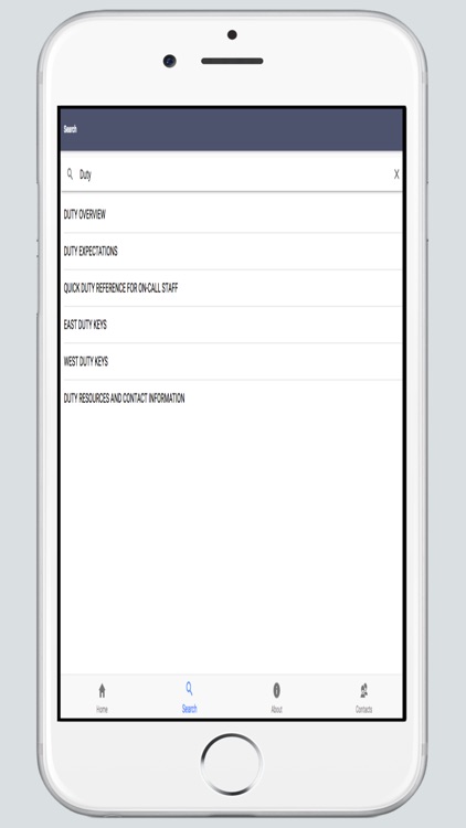 UHD A-Z Response Protocols