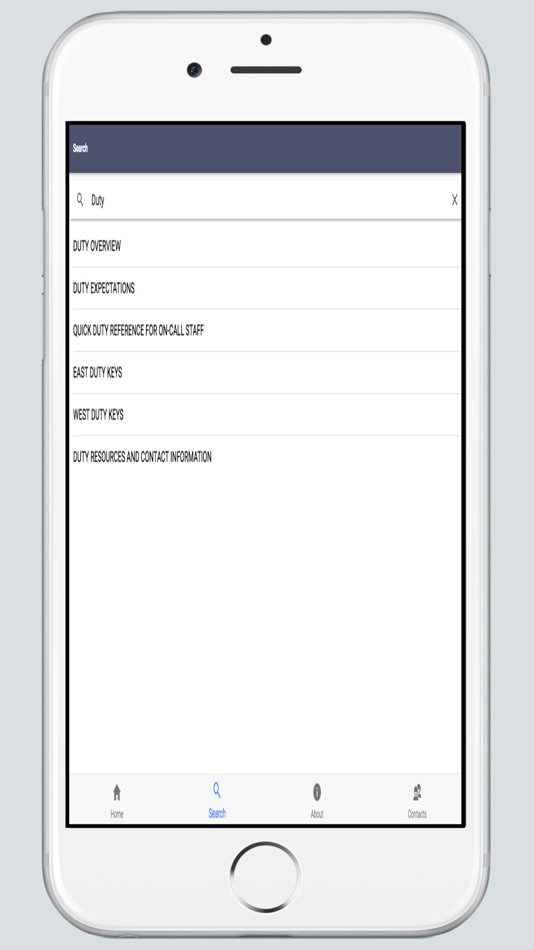 #3. UHD A-Z Response Protocols (iOS) By: The University of Iowa (ITS)
