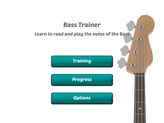 Bass Trainer iPad screenshot 8 - Music app