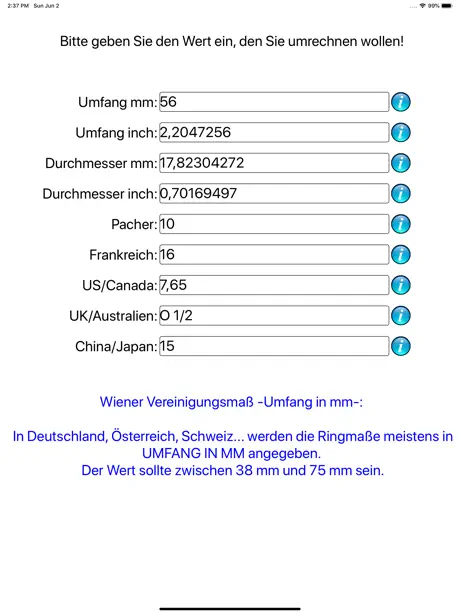 Ringgröße