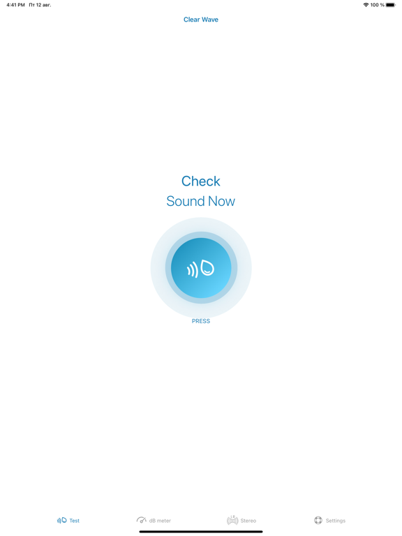 Screenshot #4 pour Clear Wave: Tone Generator