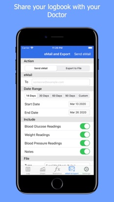 GLog : Glucose Logbook screenshot 6