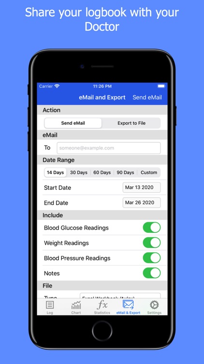 GLog : Glucose Logbook screenshot-5