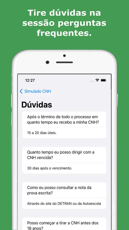 Simulado Provas CNH screenshot 10 of 10