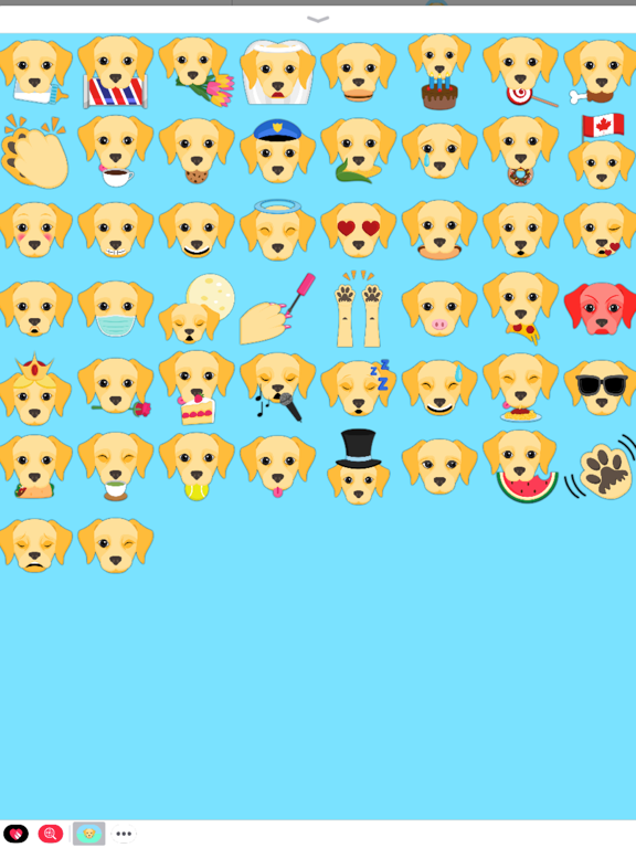 Yellow Labrador Emoji