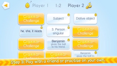 Grammar Challenge Screenshot