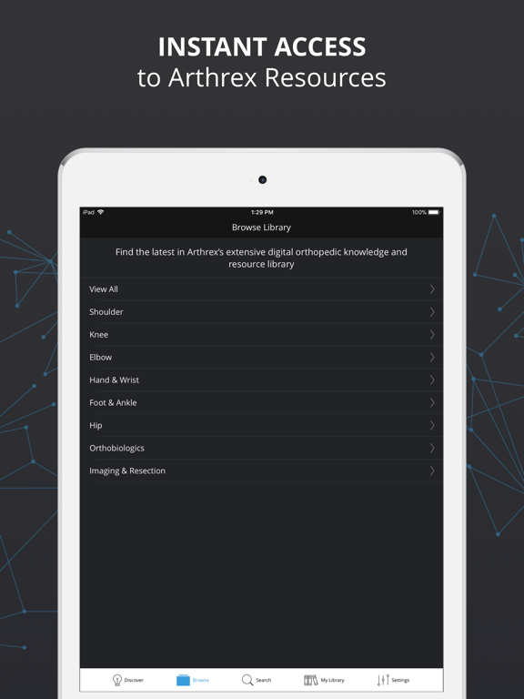 Screenshot #5 pour The Arthrex Surgeon App