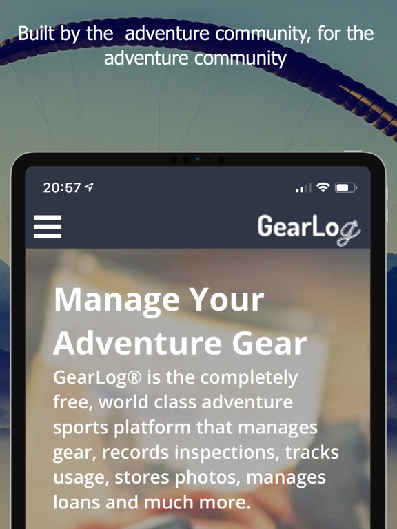GearLog iPad screenshot 9 - Sports app