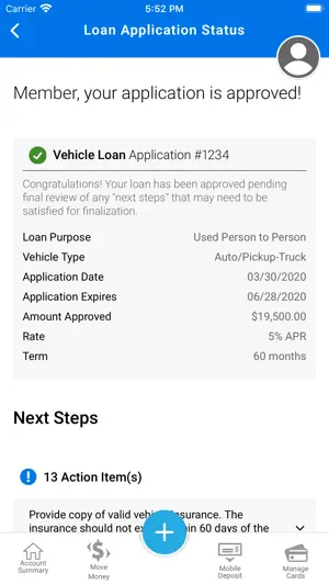 RBFCU screenshot 4