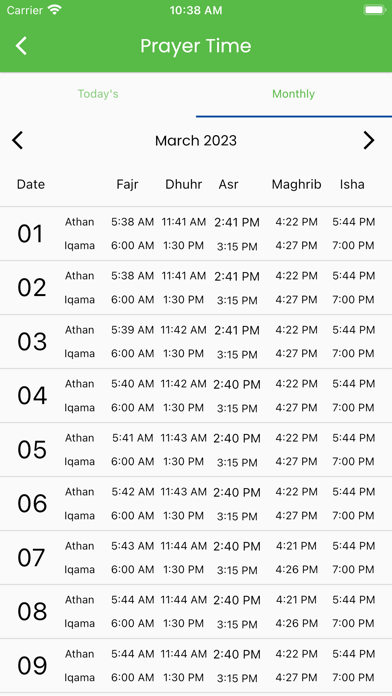 Palos Islamic Center Screenshot