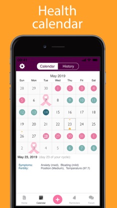 iPeriod Lite Period Tracker screenshot 4