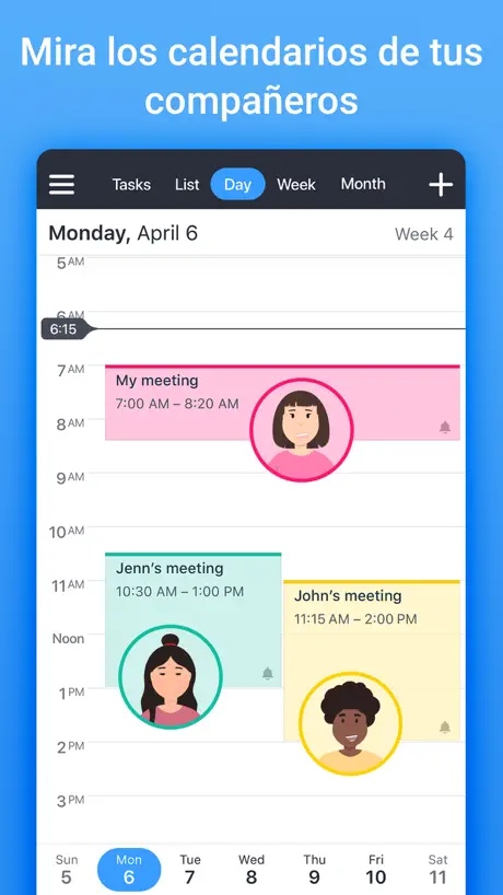 Calendars: Agenda y Calendario