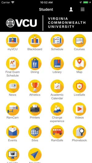 VCU Mobile screenshot 2