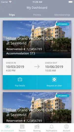 Hilton Grand Vacations screenshot 1
