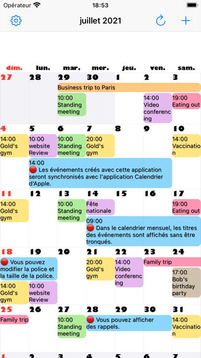 Screenshot #1 pour May Calendrier