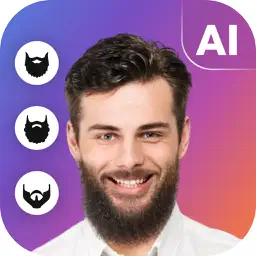 AI Beard Photo Booth & Editor app icon