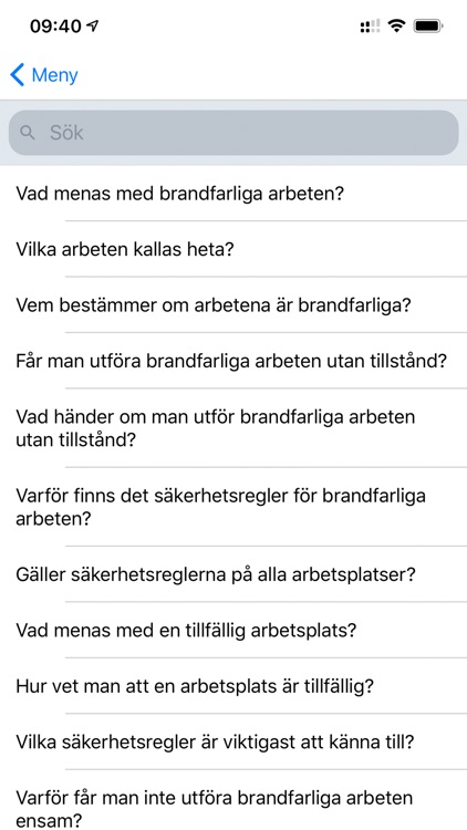 Brandfarliga arbeten screenshot-3