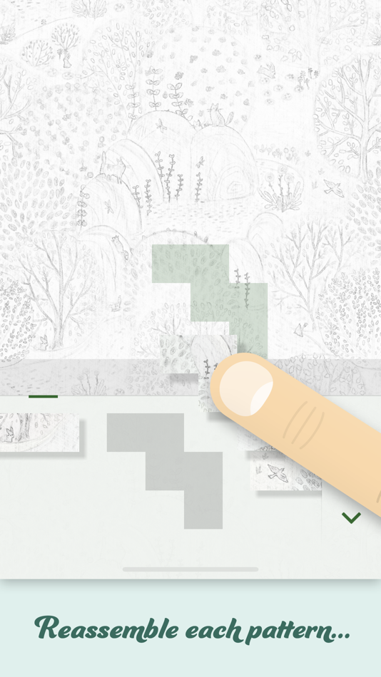 #1. Patterned (iOS) By: BorderLeap