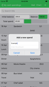 My Small Spendings screenshot