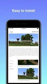 maps for minecraft - pe iphone bildschirmfoto 2