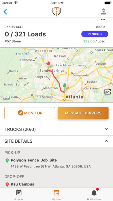 TruckIT Mobile Screenshot