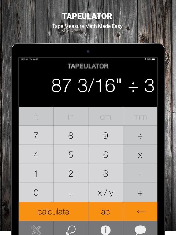 Screenshot #5 pour Tape Measure Calculator Pro