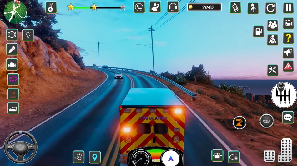 #4. Ambulance Rescue Drive Game 3D (iOS) Podle: Muhammad Tayyab