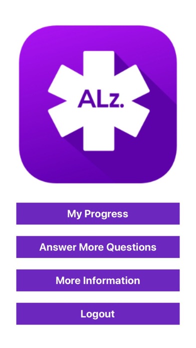 Alz Test iPhone screenshot 4 - Medical app